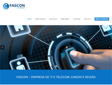 Tablet Screenshot of fascon.com.br